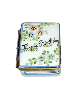 Limoges box happy birthday book