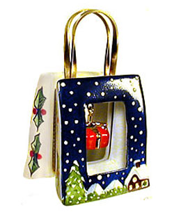 Limoges box Holiday Shopping bag with gift